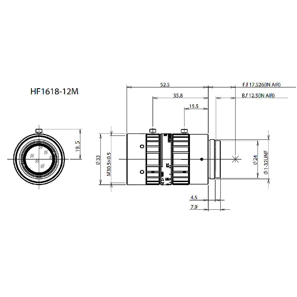 Fujinon HF1618-12M