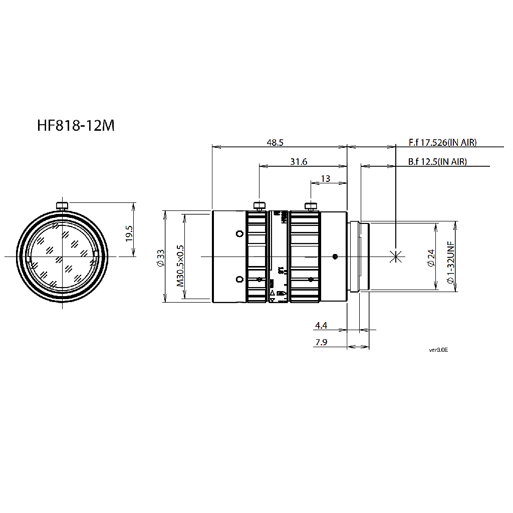Fujinon HF818-12M