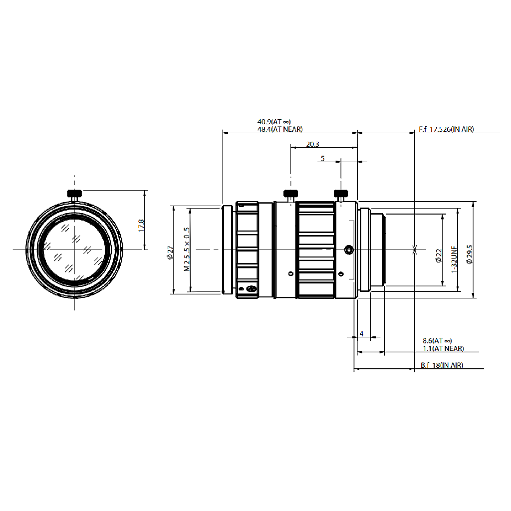 Fujinon HF35XA-5M