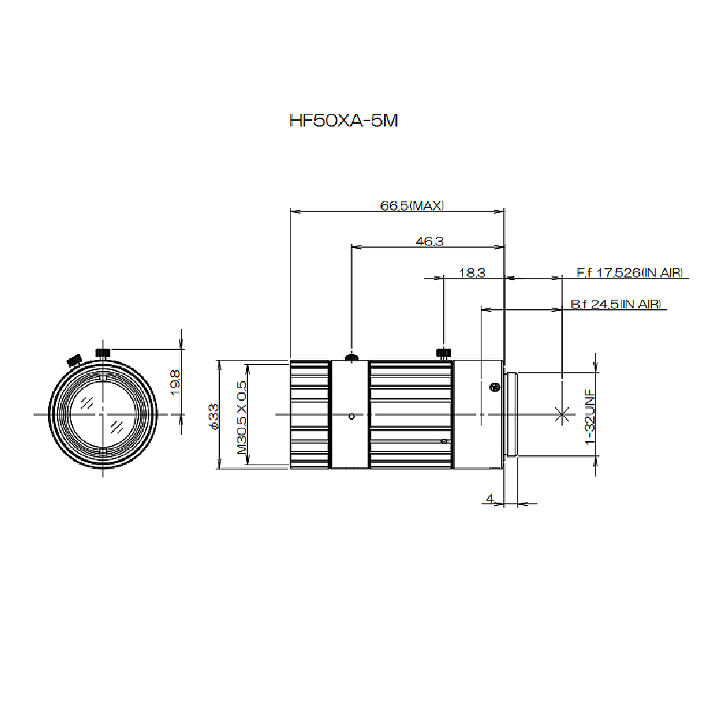 Fujinon HF50XA-5M