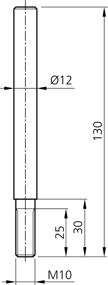 HS-S-12-130-M10 Maßzeichnung